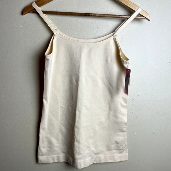 Empetua Shapewear Scoopneck Camisole Layering Tank Compression Nude XXL - Picture 2 of 10